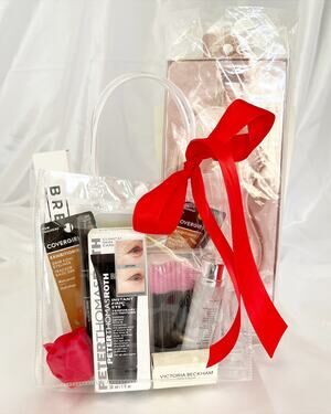BEAUTY BUNDLE Eye Firmer Eye Liner Face Mask Face Tighten Powder Puff Sharpener